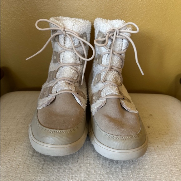 Sorel Explorer Next Joan Faux Shearling Waterproof Boot - Picture 3 of 7